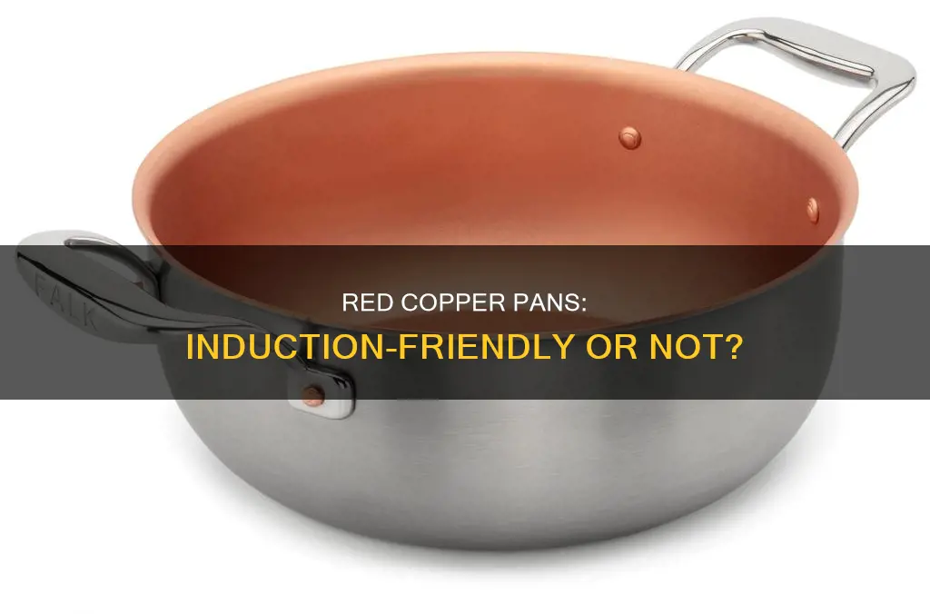 does red copper pan work on induction