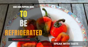 Should Red Peppers Be Refrigerated? Storage Tips for Freshness