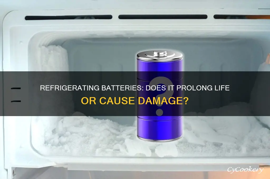 does refrigerating your batteries do any thing