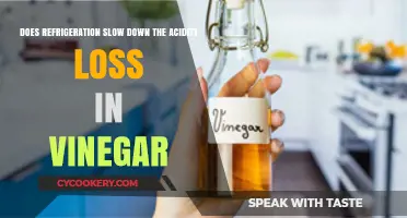 Refrigeration's Impact on Vinegar's Acidity Preservation: A Detailed Analysis