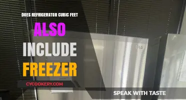 Does Refrigerator Cubic Feet Include Freezer Space? Explained