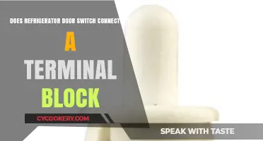 Refrigerator Door Switch Connection to Terminal Block Explained