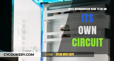 Refrigerator Circuit Requirements: Dedicated or Shared Power?
