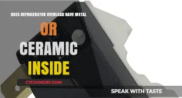 Refrigerator Overload Components: Metal or Ceramic Inside?