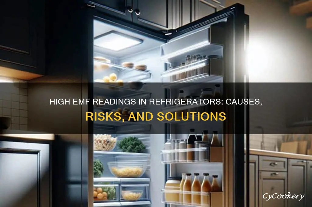 does refrigerators have high emf reading mean