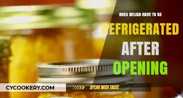 Does Relish Need Refrigeration After Opening? Storage Tips Explained