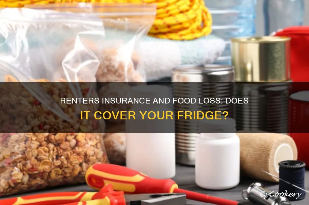 does renters insurance cover refrigerator food loss