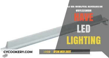 Whirlpool WRF532SMBM Refrigerator: LED Lighting Features Explained