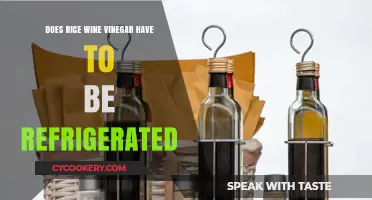 Should Rice Wine Vinegar Be Refrigerated? Storage Tips Revealed