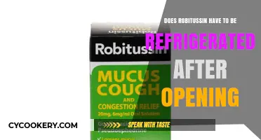 Should You Refrigerate Robitussin After Opening? Storage Tips Revealed