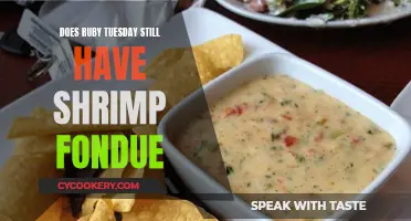 Ruby Tuesday's Shrimp Fondue: Still on the Menu?