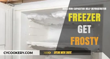 Can a Run Capacitor Fix a Frosty Refrigerator Freezer?