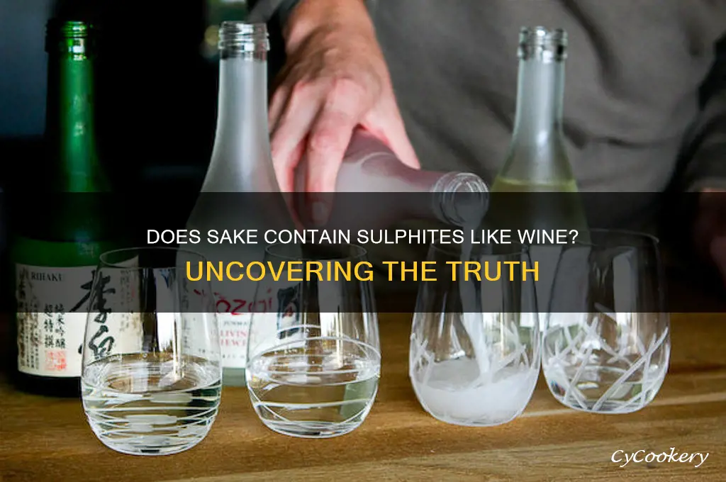 does sake has sulphites like wine