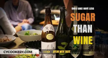 Sake vs. Wine: Which Has Less Sugar? A Comparative Analysis