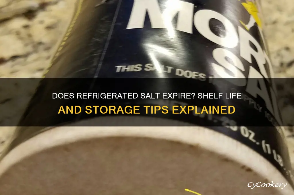 does salt get old in the refrigerator