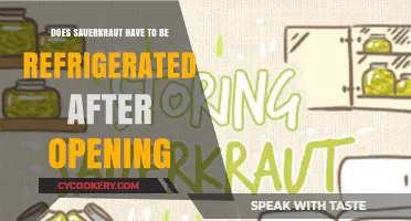 Does Sauerkraut Need Refrigeration After Opening? Storage Tips Revealed