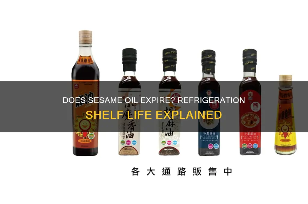 does sesame oil go bad in the refrigerator