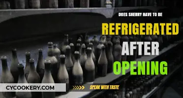 Sherry Storage: Does It Need Refrigeration After Opening?