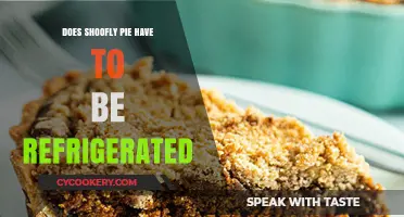 Should Shoofly Pie Be Refrigerated? Storage Tips for Freshness