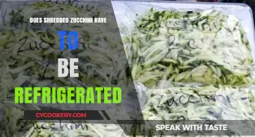 Does Shredded Zucchini Need Refrigeration? Storage Tips and Tricks