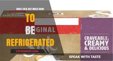 Does Silk Oat Milk Need Refrigeration? Storage Tips Revealed