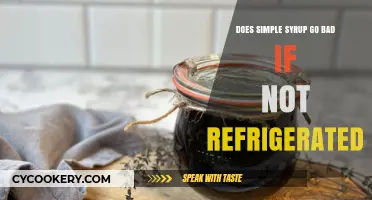 Does Simple Syrup Go Bad Without Refrigeration? Storage Tips Revealed