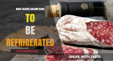Does Sliced Salami Need Refrigeration? Storage Tips for Freshness