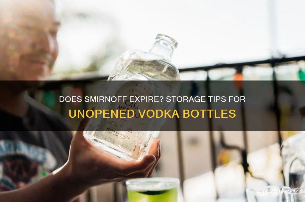 does smirnoff go bad if not refrigerated
