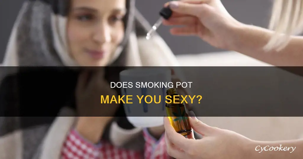 does smoking pot make you hot