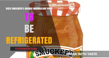 Does Smucker's Orange Marmalade Need Refrigeration? Storage Tips Revealed