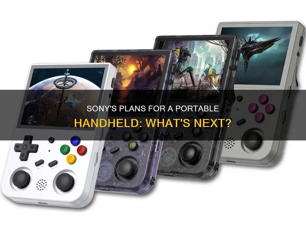 does sony uave any pans for a portable handheld