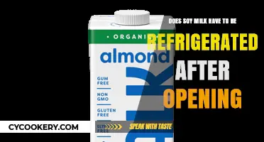 Does Soy Milk Need Refrigeration After Opening? Essential Tips