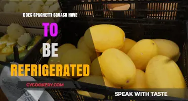 Should Spaghetti Squash Be Refrigerated? Storage Tips for Freshness