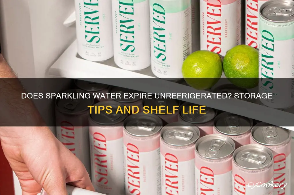 does sparkling go bad if not refrigerated
