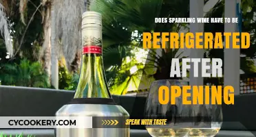 Should Sparkling Wine Be Refrigerated After Opening? Expert Tips
