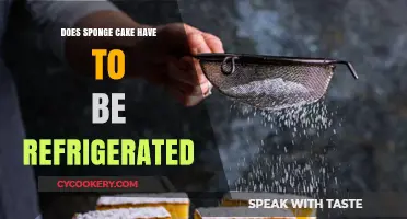 Should Sponge Cake Be Refrigerated? Storage Tips for Freshness