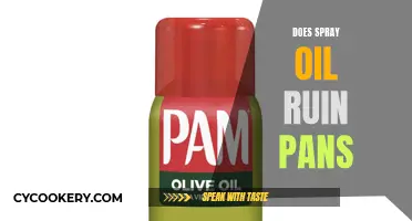 Spray Oil and Pans: A Recipe for Disaster?