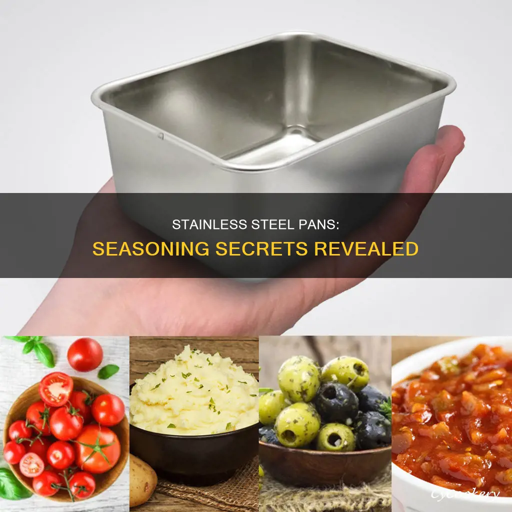 does stainless pan permanently season