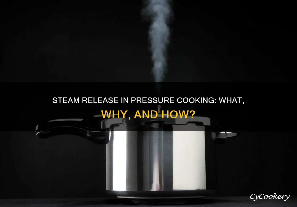 does steam come out when pressure cooking