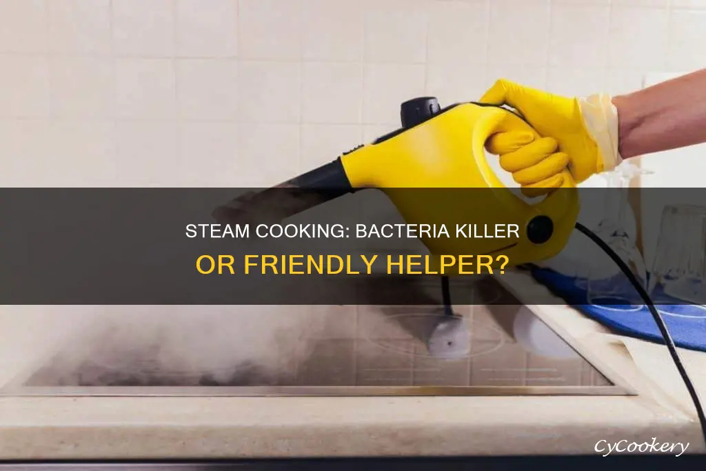 does steam cooking kill bacteria