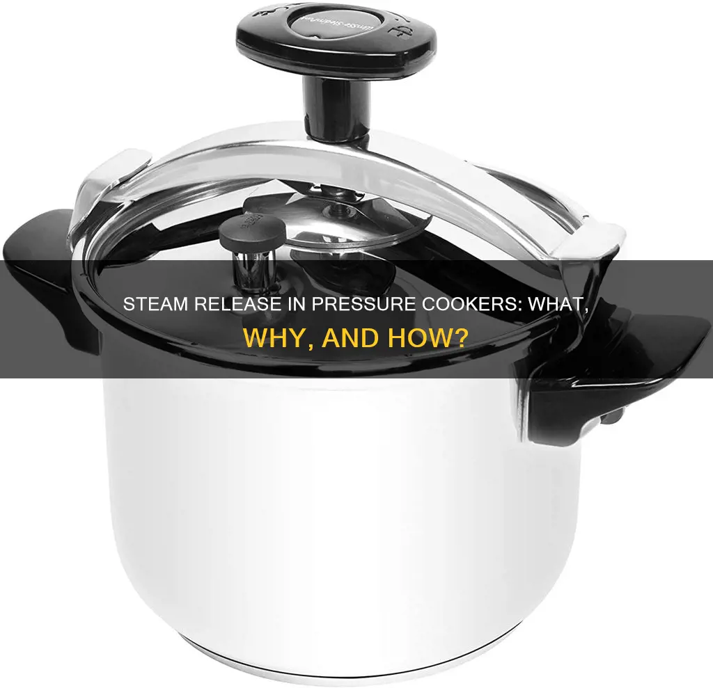 does steam slowly come out during pressure cooker