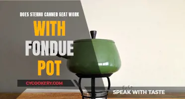 Sterno Canned Heat: The Perfect Fondue Pot Companion?