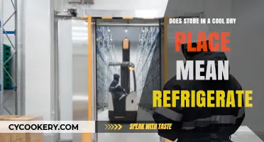 Cool Dry Place vs. Refrigeration: Understanding Food Storage Guidelines