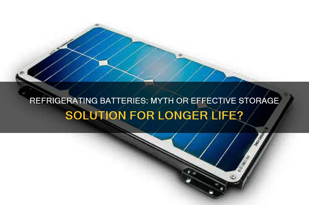 does storing batteries in the refrigerator help