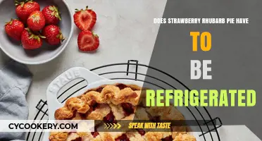 Should Strawberry Rhubarb Pie Be Refrigerated? Storage Tips Revealed