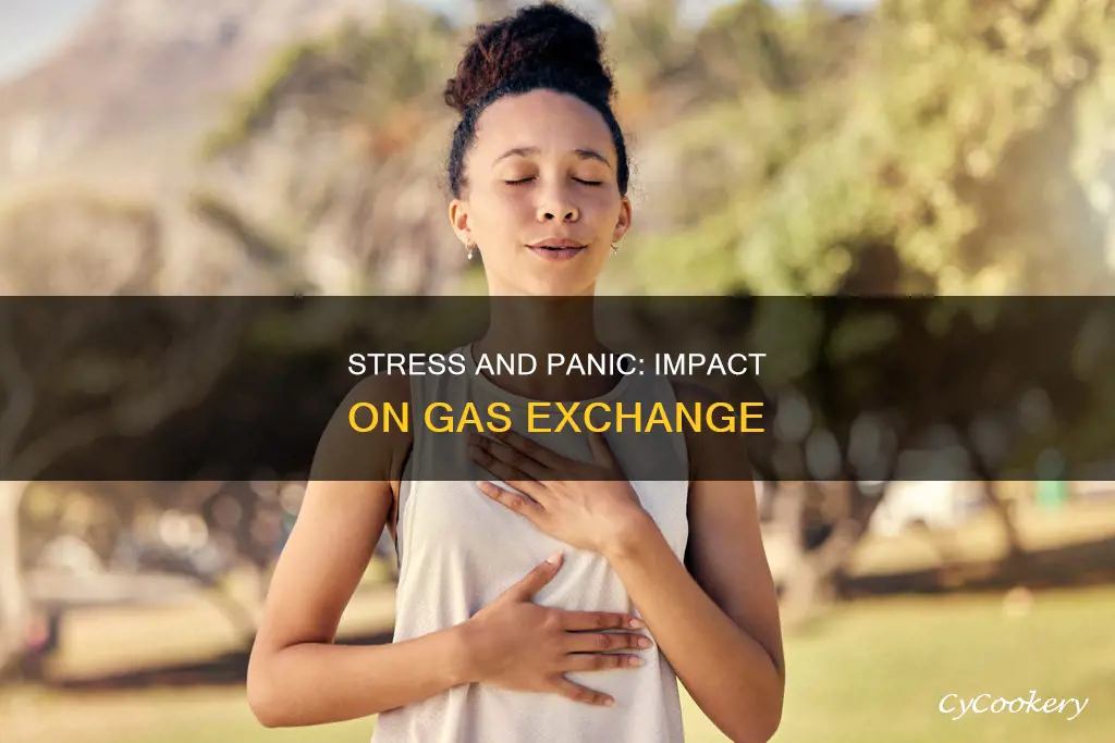 does stress or pan decrease gas exhange