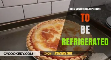 Sugar Cream Pie Storage: Refrigerate or Not? Expert Tips