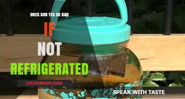 Sun Tea Shelf Life: Does It Spoil Without Refrigeration?