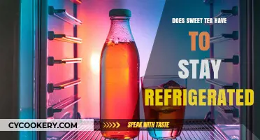 Does Sweet Tea Need Refrigeration? Storage Tips and Shelf Life
