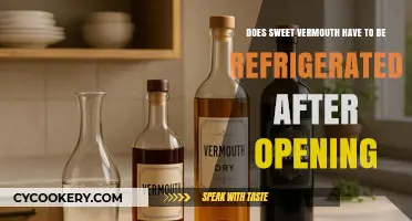 Should Sweet Vermouth Be Refrigerated After Opening? Expert Tips